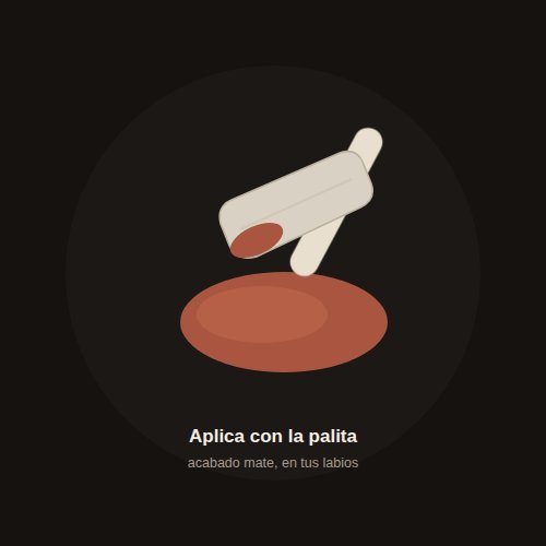 Aplica en tus labios